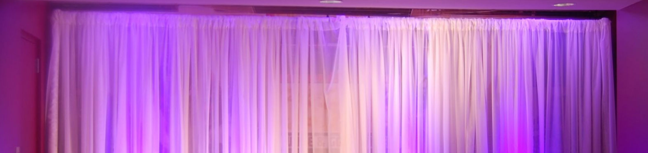 pipe drapes rentals